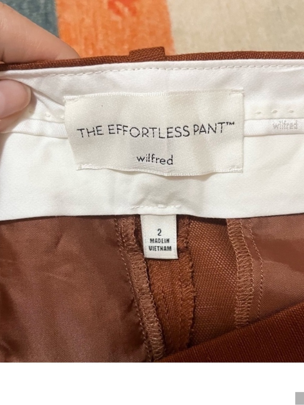 Wilfred Effortless Linen Long Pleated Shorts - Picture 4 of 5